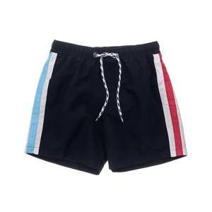 Mens Navy Contrast Panel Volley